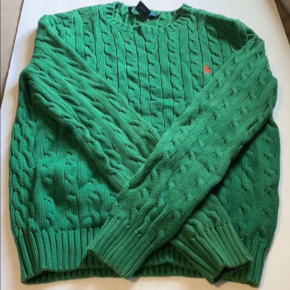 Ralph Lauren Crewneck Cable-knit Sweater